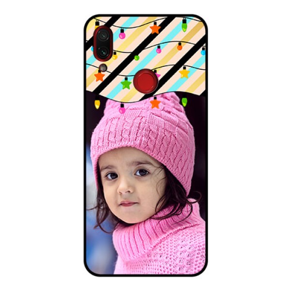Redmi Note 7 Pro Custom Glass Mobile Case  - Lights Hanging Design