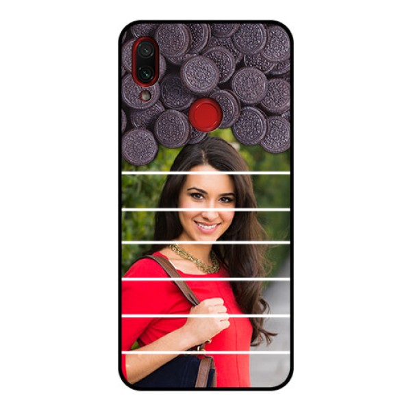 Redmi Note 7 Pro Custom Glass Phone Case - with Oreo Biscuit Design Redmi Note 7 Pro Custom Glass Phone Case - with Oreo Biscuit Design