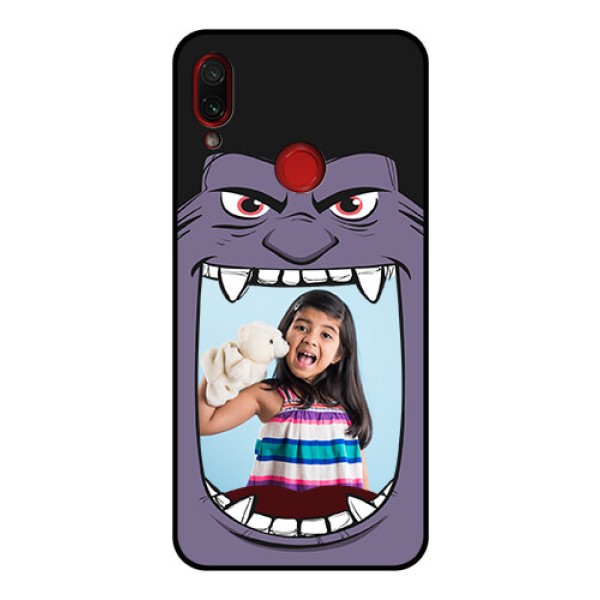Redmi Note 7 Pro Custom Glass Phone Case  - Angry Monster Design