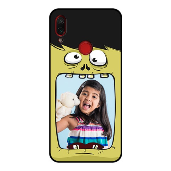 Redmi Note 7 Pro Personalized Glass Phone Case - Cartoon monster back case Design Redmi Note 7 Pro Personalized Glass Phone Case - Cartoon monster back case Design