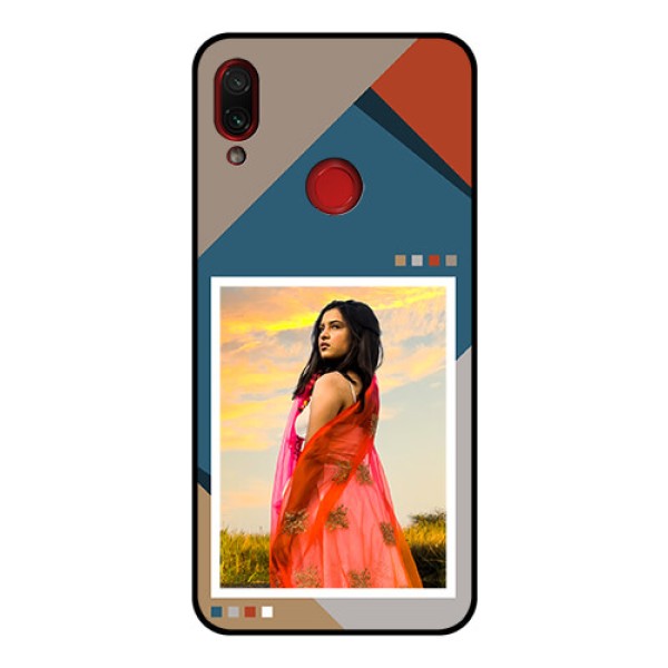 Xiaomi Redmi Note 7 Pro Personalized Glass Phone Case - Retro color pallet Design Xiaomi Redmi Note 7 Pro Personalized Glass Phone Case - Retro color pallet Design