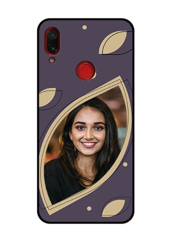 Xiaomi Redmi Note 7 Pro Custom Glass Mobile Case - Falling Leaf Design
