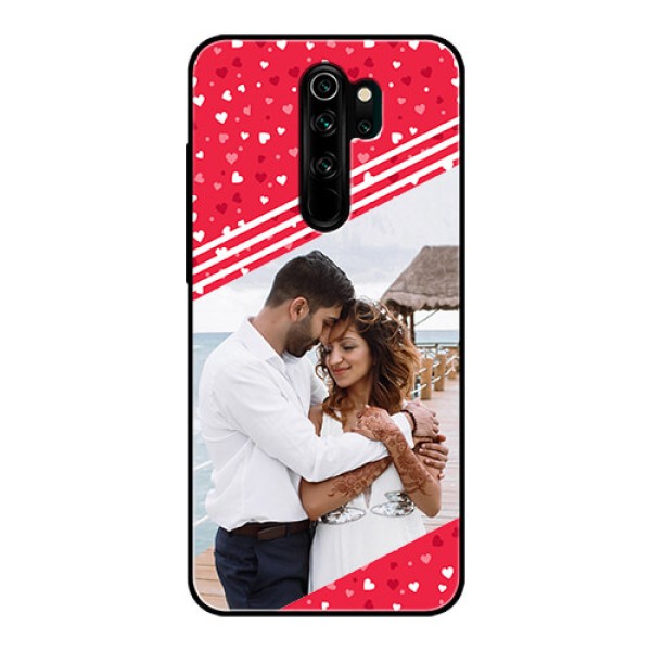Redmi Note 8 Pro Custom Glass Mobile Case  - Valentines Gift Design