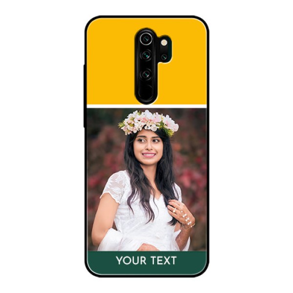 Redmi Note 8 Pro Photo Printing on Glass Case  - Love You Design