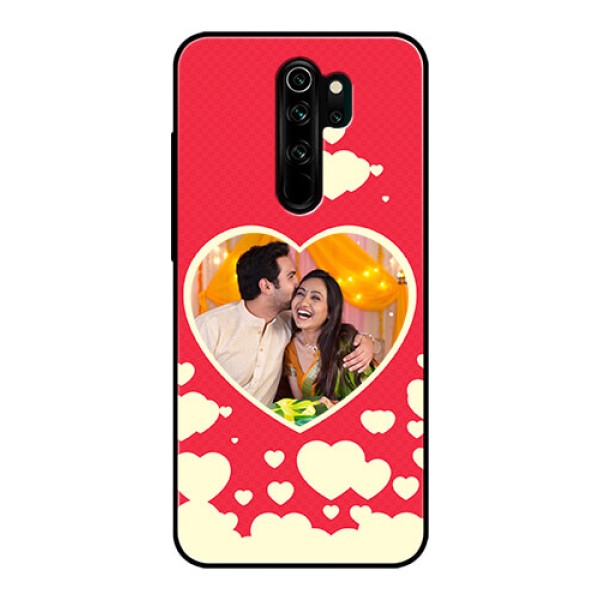 Redmi Note 8 Pro Custom Glass Mobile Case - Love Symbols Phone Cover Design Redmi Note 8 Pro Custom Glass Mobile Case - Love Symbols Phone Cover Design