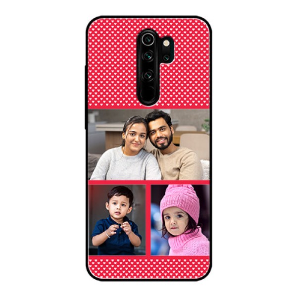 Redmi Note 8 Pro Personalized Glass Phone Case - Bulk Pic Upload Design Redmi Note 8 Pro Personalized Glass Phone Case - Bulk Pic Upload Design