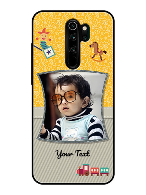 Custom Redmi Note 8 Pro Personalized Glass Phone Case  - Baby Picture Upload Design
