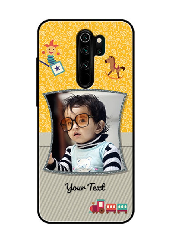 Redmi Note 8 Pro Personalized Glass Phone Case  - Baby Picture Upload Design