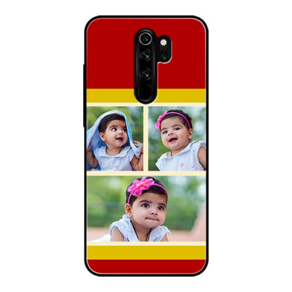 Redmi Note 8 Pro Custom Glass Mobile Case - Multiple Pic Upload Design Redmi Note 8 Pro Custom Glass Mobile Case - Multiple Pic Upload Design