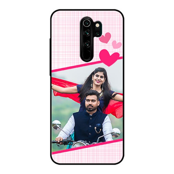 Redmi Note 8 Pro Custom Glass Phone Case - Love Shape Heart Design Redmi Note 8 Pro Custom Glass Phone Case - Love Shape Heart Design