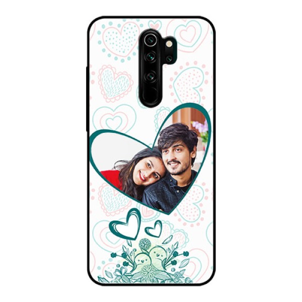 Redmi Note 8 Pro Photo Printing on Glass Case - Premium Couple Design Redmi Note 8 Pro Photo Printing on Glass Case - Premium Couple Design