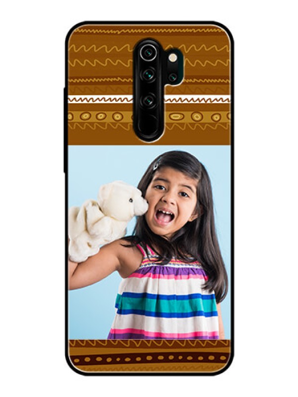 Custom Redmi Note 8 Pro Custom Glass Phone Case  - Friends Picture Upload Design 