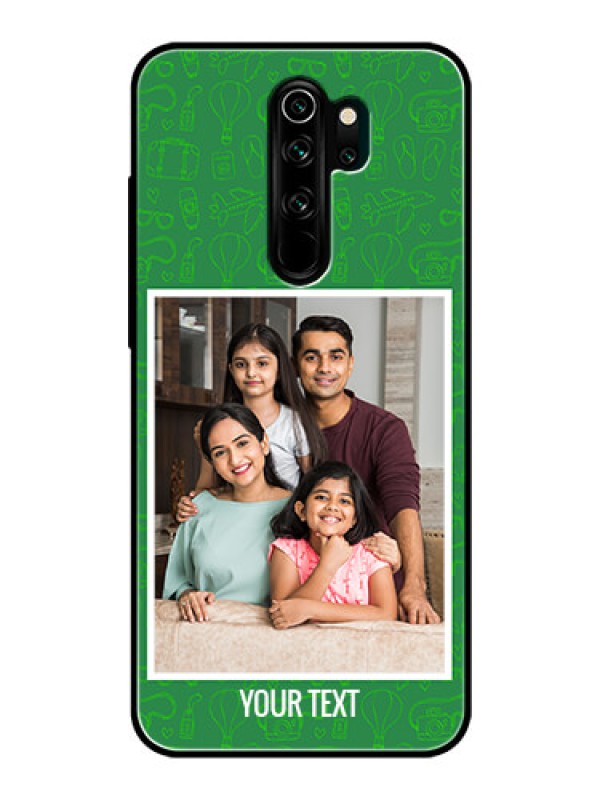Custom Redmi Note 8 Pro Personalized Glass Phone Case  - Picture Upload Design