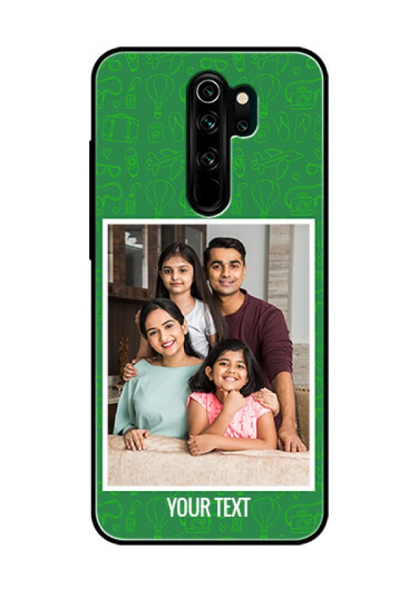 Redmi Note 8 Pro Personalized Glass Phone Case  - Picture Upload Design