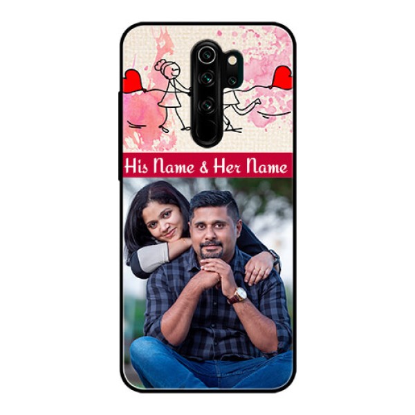 Redmi Note 8 Pro Photo Printing on Glass Case - You and Me Case Design Redmi Note 8 Pro Photo Printing on Glass Case - You and Me Case Design