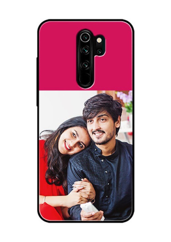 Redmi Note 8 Pro Custom Glass Mobile Case  - Anniversary Cover Design