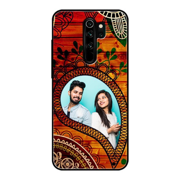 Redmi Note 8 Pro Personalized Glass Phone Case - Abstract Colorful Design Redmi Note 8 Pro Personalized Glass Phone Case - Abstract Colorful Design