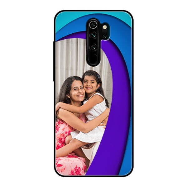 Redmi Note 8 Pro Photo Printing on Glass Case  - Simple Pattern Design