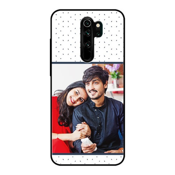 Redmi Note 8 Pro Personalized Glass Phone Case  - Premium Dot Design