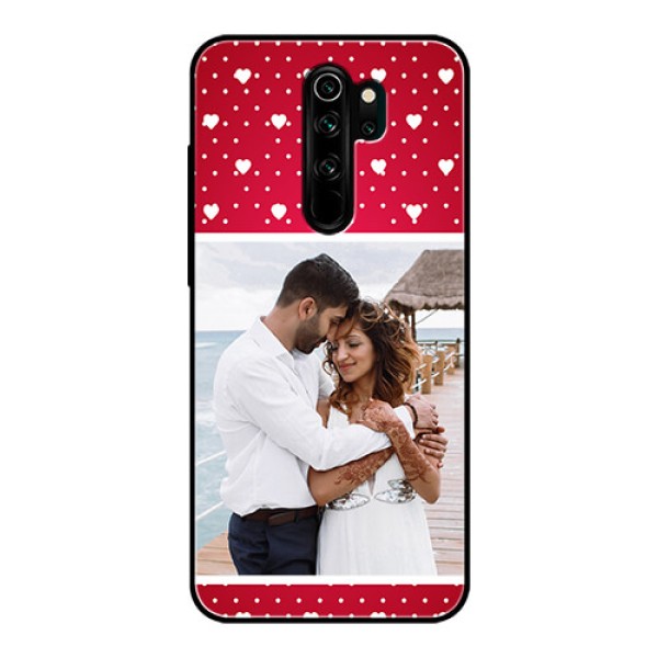 Redmi Note 8 Pro Photo Printing on Glass Case - Hearts Mobile Case Design Redmi Note 8 Pro Photo Printing on Glass Case - Hearts Mobile Case Design
