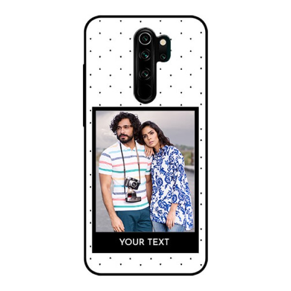 Redmi Note 8 Pro Photo Printing on Glass Case  - Premium Design