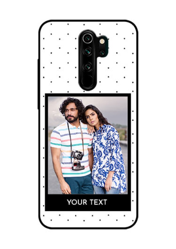 Redmi Note 8 Pro Photo Printing on Glass Case  - Premium Design