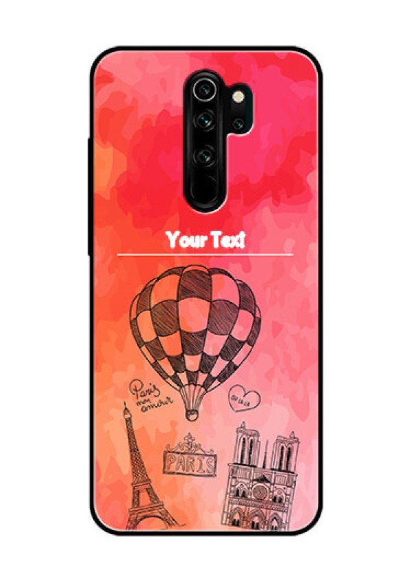 Redmi Note 8 Pro Custom Glass Phone Case  - Paris Theme Design