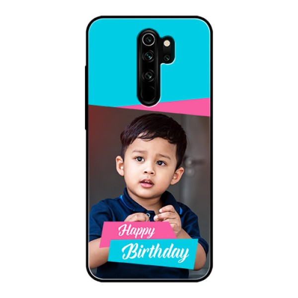 Redmi Note 8 Pro Personalized Glass Phone Case - Image Holder with 2 Color Design Redmi Note 8 Pro Personalized Glass Phone Case - Image Holder with 2 Color Design