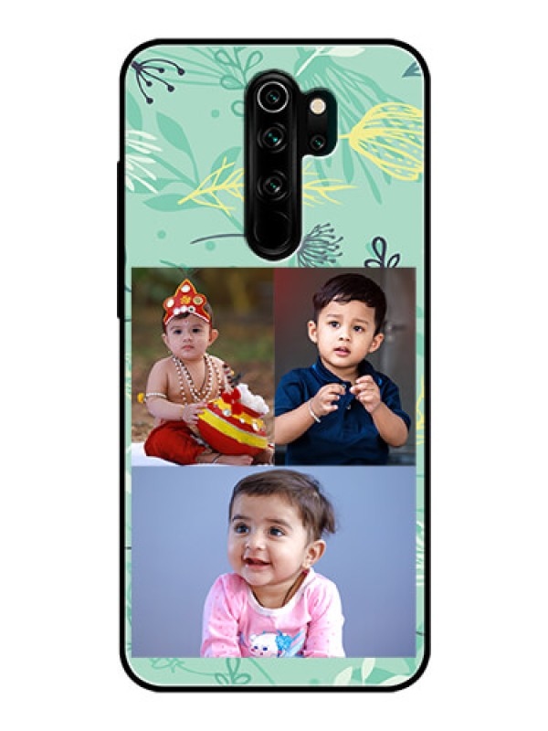 Custom Redmi Note 8 Pro Photo Printing on Glass Case  - Forever Family Design 
