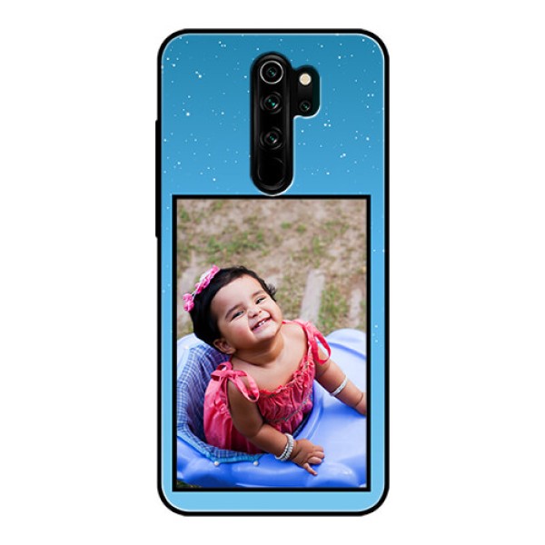 Redmi Note 8 Pro Custom Glass Mobile Case  - Wave Pattern Colorful Design