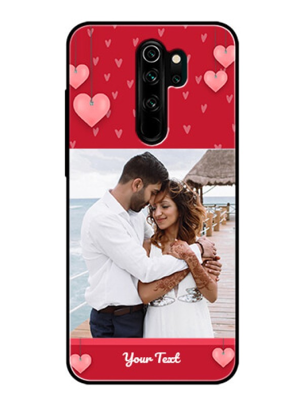 Custom Redmi Note 8 Pro Custom Glass Phone Case  - Valentines Day Design