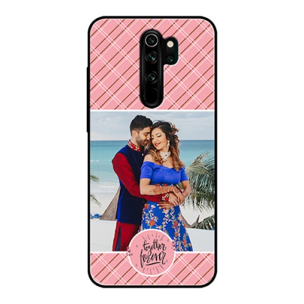Redmi Note 8 Pro Personalized Glass Phone Case - Together Forever Design Redmi Note 8 Pro Personalized Glass Phone Case - Together Forever Design