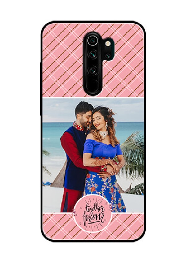 Redmi Note 8 Pro Personalized Glass Phone Case  - Together Forever Design