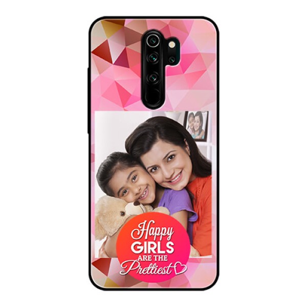 Redmi Note 8 Pro Photo Printing on Glass Case - Abstract Triangle Design Redmi Note 8 Pro Photo Printing on Glass Case - Abstract Triangle Design
