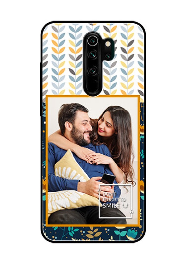 Redmi Note 8 Pro Custom Glass Mobile Case  - Pattern Design