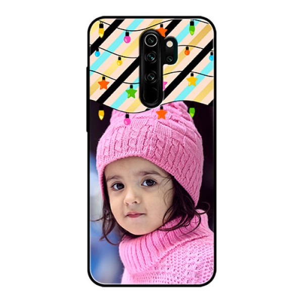 Redmi Note 8 Pro Custom Glass Mobile Case  - Lights Hanging Design
