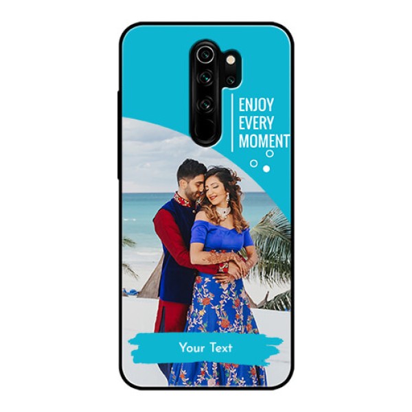 Redmi Note 8 Pro Custom Glass Mobile Case  - Happy Moment Design
