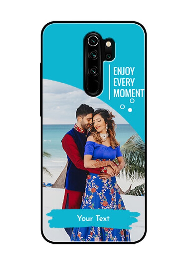 Redmi Note 8 Pro Custom Glass Mobile Case  - Happy Moment Design