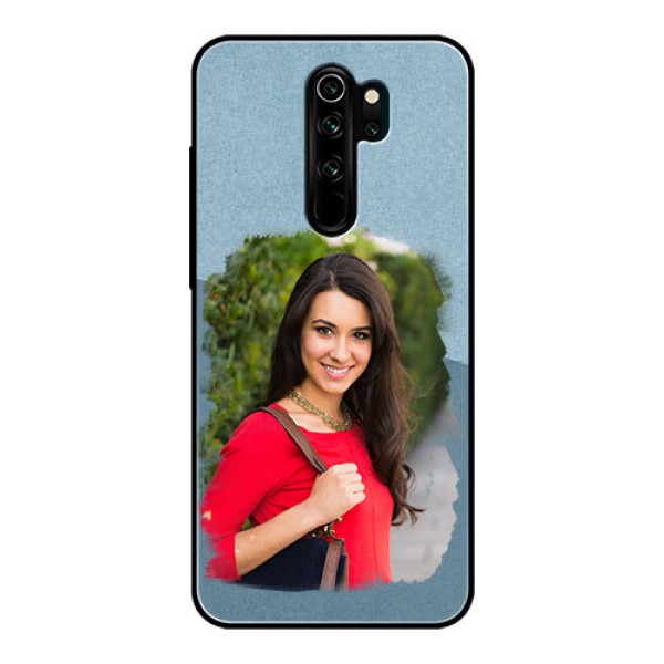 Redmi Note 8 Pro Custom Glass Mobile Case  - Grunge Line Art Design