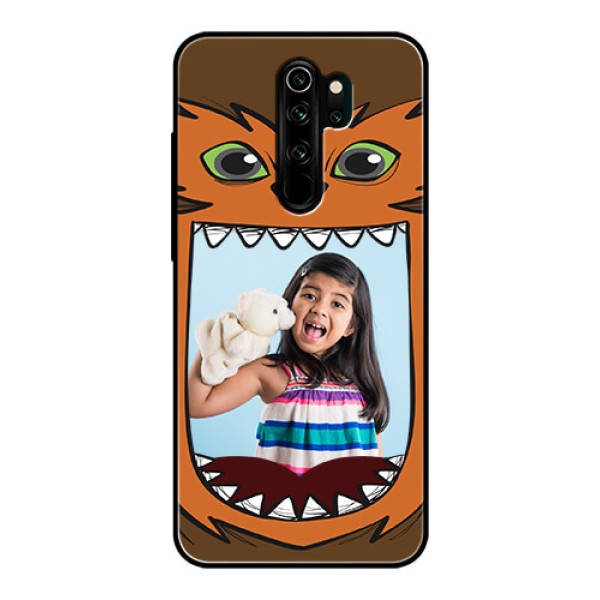 Redmi Note 8 Pro Photo Printing on Glass Case - Owl Monster Back Case Design Redmi Note 8 Pro Photo Printing on Glass Case - Owl Monster Back Case Design