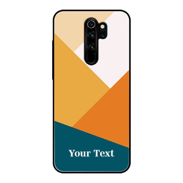 Xiaomi Redmi Note 8 Pro Personalized Glass Phone Case - Stacked Multi-colour Design Xiaomi Redmi Note 8 Pro Personalized Glass Phone Case - Stacked Multi-colour Design