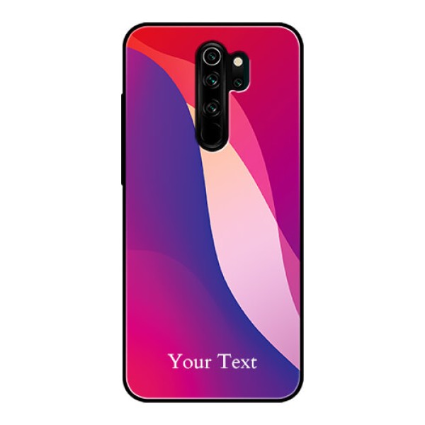 Xiaomi Redmi Note 8 Pro Personalized Glass Phone Case - Digital abstract Overlap Design Xiaomi Redmi Note 8 Pro Personalized Glass Phone Case - Digital abstract Overlap Design