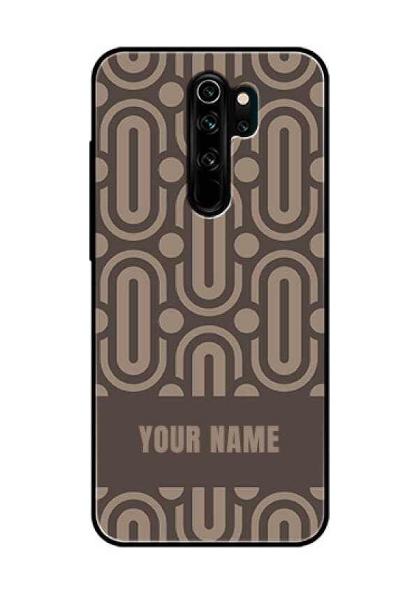 Xiaomi Redmi Note 8 Pro Custom Glass Phone Case - Captivating Zero Pattern Design