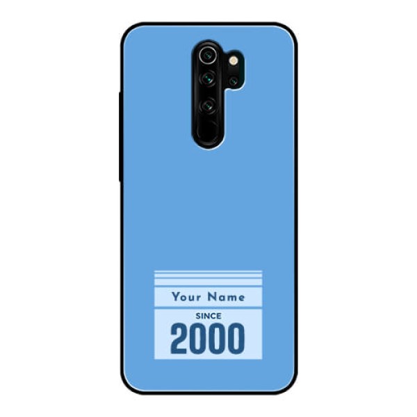 Xiaomi Redmi Note 8 Pro Custom Glass Mobile Case - Custom Year of birth Design