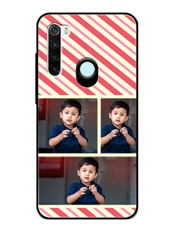 Custom Redmi Note 8 Personalized Glass Phone Case  - Picture Upload Mobile Case Design