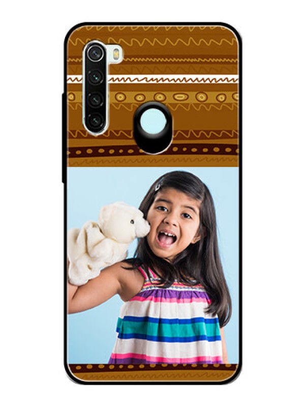 Custom Redmi Note 8 Custom Glass Phone Case  - Friends Picture Upload Design 
