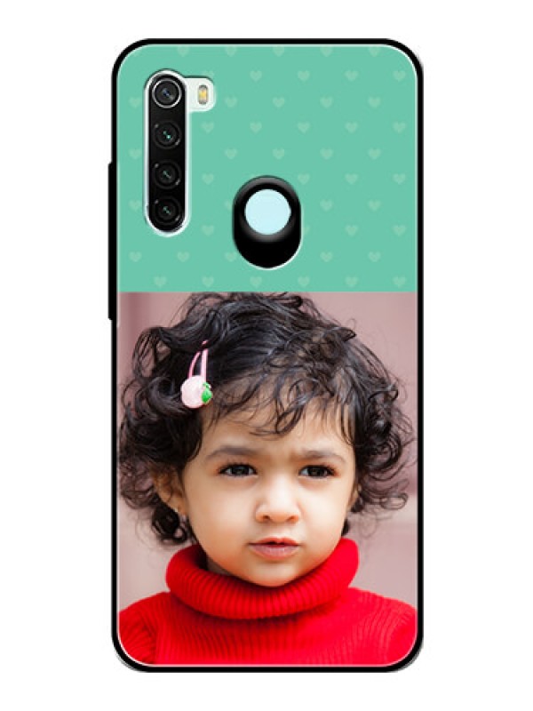 Custom Redmi Note 8 Custom Glass Phone Case  - Lovers Picture Design