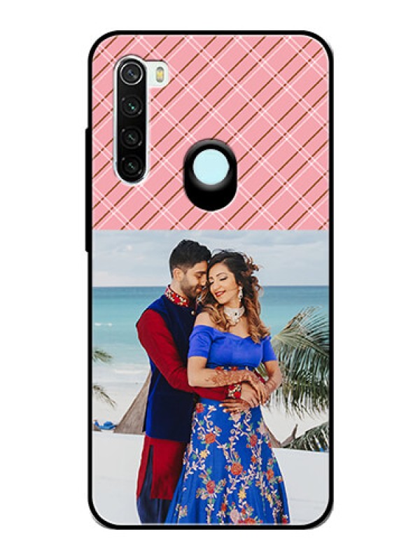 Custom Redmi Note 8 Personalized Glass Phone Case  - Together Forever Design