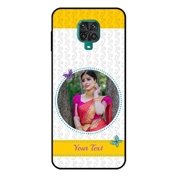 Redmi Note 9 Pro Max Custom Glass Mobile Case  - Girls Premium Case Design