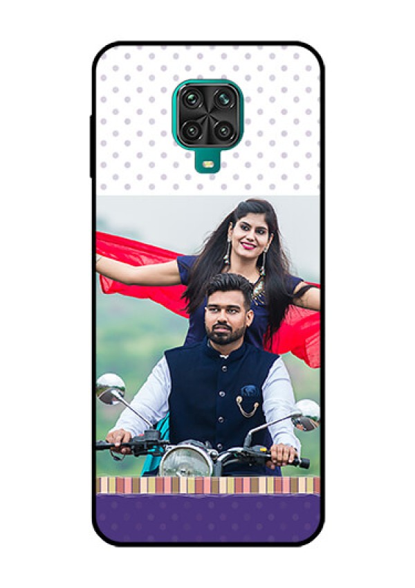 Redmi Note 9 Pro Max Photo Printing on Glass Case  - Cute Family Design